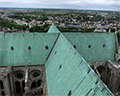 chartres view from north tower
