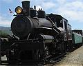 old fashioned steam train