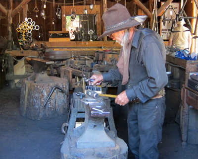 california columbia blacksmith shop