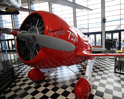 Gee Bee RI racing plane Air and Space Museum Balboa Park San Diego