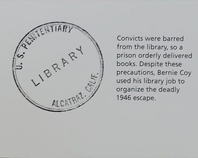 alcatraz library stamp