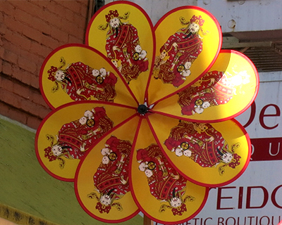 auspicious pinwheel chinese new year