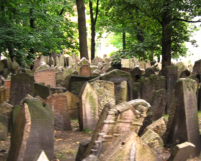 prague old jewish cemetery