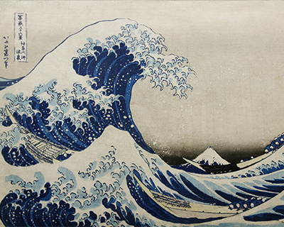 the great wave painting hokusai