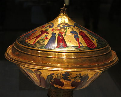 medieval royal gold cup british museum
