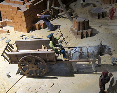 notre dame paris cathedral diorama cathedral construction
