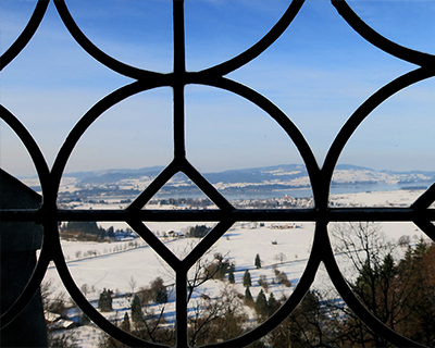 view from neuschwanstein castle