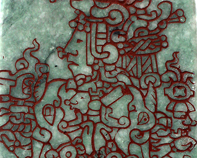 maya replica leiden plaque