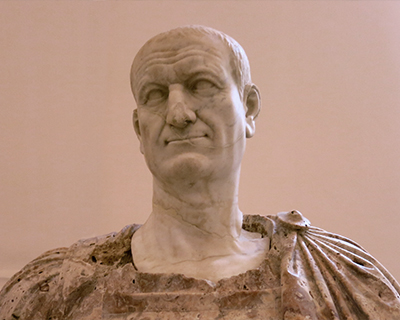 statue emperor vespasian naples archeological museum