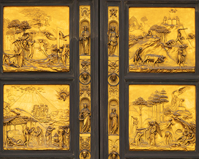 florence baptistery door of paradise  ghilberti