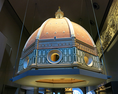 florence opera del duomo museum model of cathedral dome