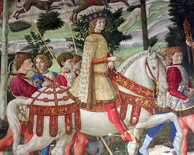 journey of the magi fresco palazzo medici-riccardi florence
