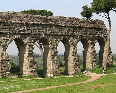 park of the aqueduct rome