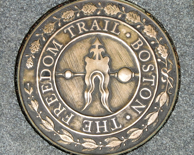boston freedom trail marker