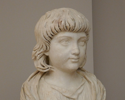 portrait of child ancient rome 200ad