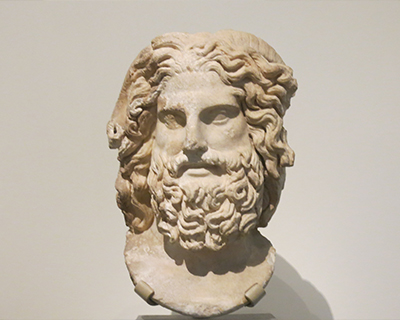 metropolitan museum of art ancient roman head of zeus