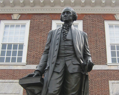 george washington statue independence hall