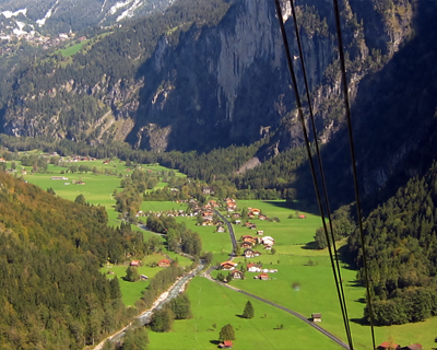 lauterbrunnen valley view