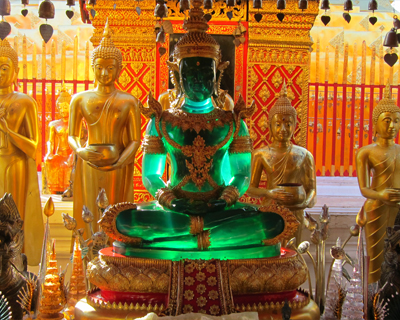 thailand wat doi suthep replica emerald buddha